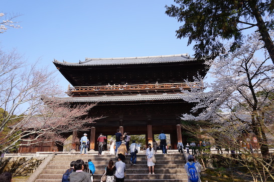 Nanzenji temple Sanmon (南禅寺三門).